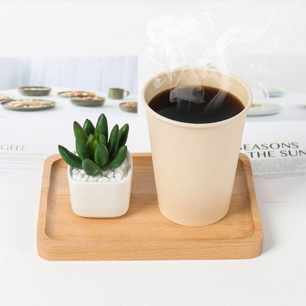 プラペーパーカップコーヒーカップの分解性PLA原料は何ですか？