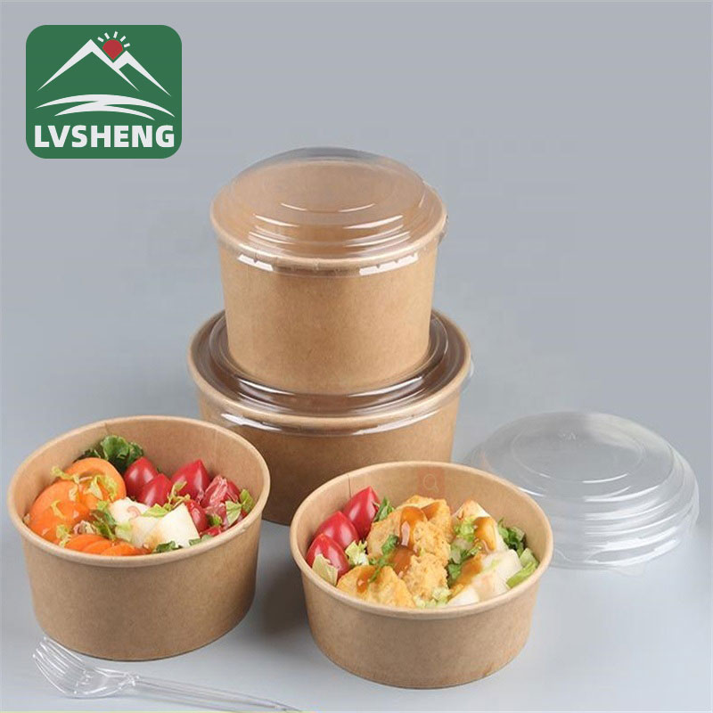 使い捨ての食器紙ボウル